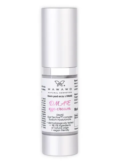 Mawawo Natural Cosmetics DMAE Eye Cream (Krem pod oczy z DMAE)