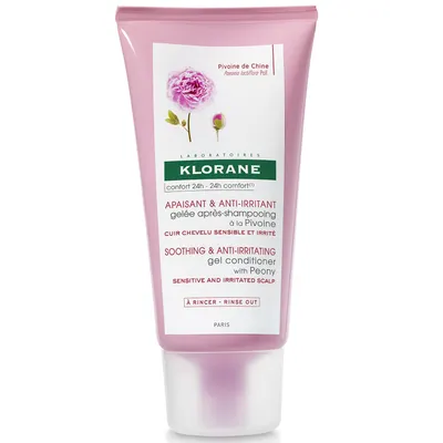 Klorane Gelee Apres-shampooing a la Pivoine [Soothing & Anti - Irritatning Gel Conditioner with Peony] (Żel na bazie wyciągu z piwonii)