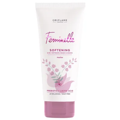 Oriflame Feminelle, Softening 2-in-1 Intimate Wash & Shave (Krem do higieny oraz golenia okolic intymnych)