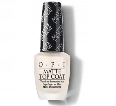 OPI Matte Top Coat (Matujący lakier do paznokci)