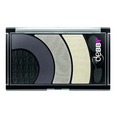 Debby Smokey Ice, Paleta 4 cieni do powiek
