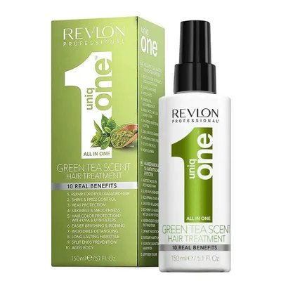 Revlon Professional, Uniq One, Green Tea Scent Hair Treatment (Kuracja do włosów w sprayu Zielona herbata)