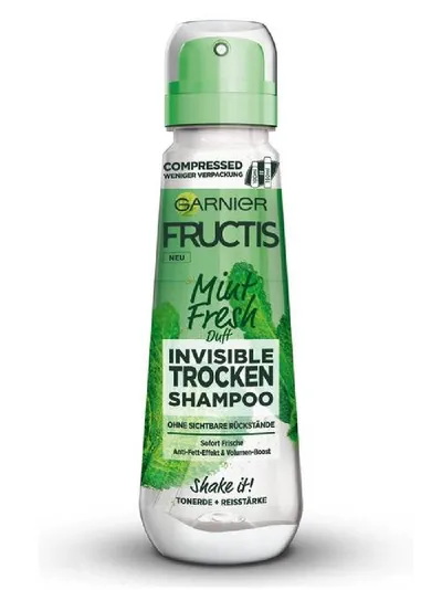Garnier Fructis, Mint Fresh Invisible Trocken Shampoo (Suchy szampon)