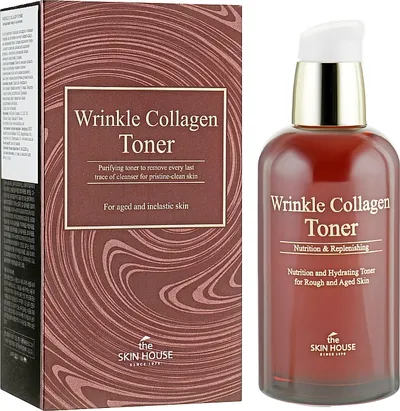 The Skin House Wrinkle Collagen Toner (Toner do twarzy z kolagenem)