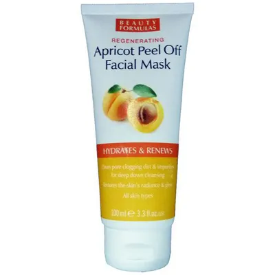 Beauty Formulas Regenerating Apricot Peel - Off Facial Mask (Regenerująca maseczka morelowa)