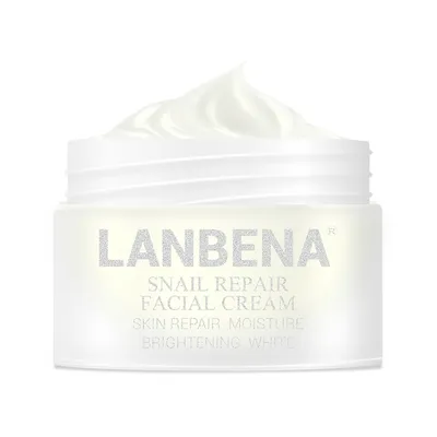 Lanbena Snail Repair Facial Cream (Krem ze ślimaka wybielający naprawczy)