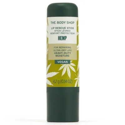 The Body Shop Lip Rescue Stick Hemp (Wegańska pomadka do ust `Konopia siewna`)