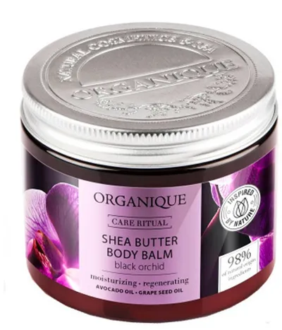 Organique Care Ritual, Shea Butter Body Balm Black Orchid (Balsam do ciała z masłem shea `Czarna orchidea`)