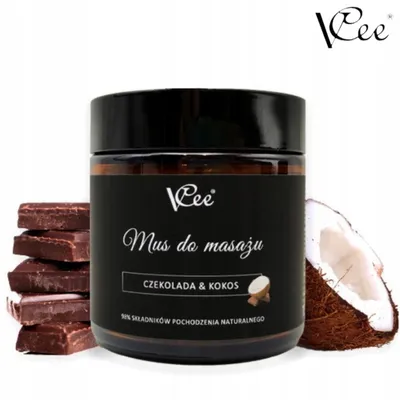 VCee Mus do masażu `Czekolada & Kokos`