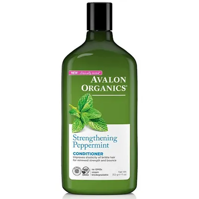 Avalon Organics Strengthening Peppermint Conditioner (Wzmacniająca odżywka z miętą pieprzową)