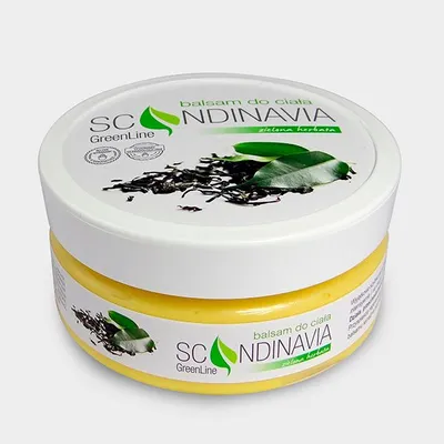 Scandinavia Green Line, Balsam do ciała `Zielona herbata`
