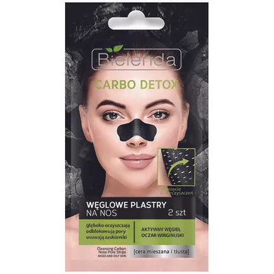 Bielenda Carbo Detox, Węglowe plastry na nos