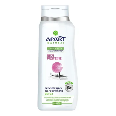 Apart Natural Detox, Oczyszczający żel pod prysznic `Rice Proteins`