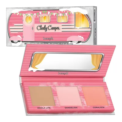 BeneFit Cheeky Camper Face Palette (Świąteczna mini paleta do makijażu twarzy)