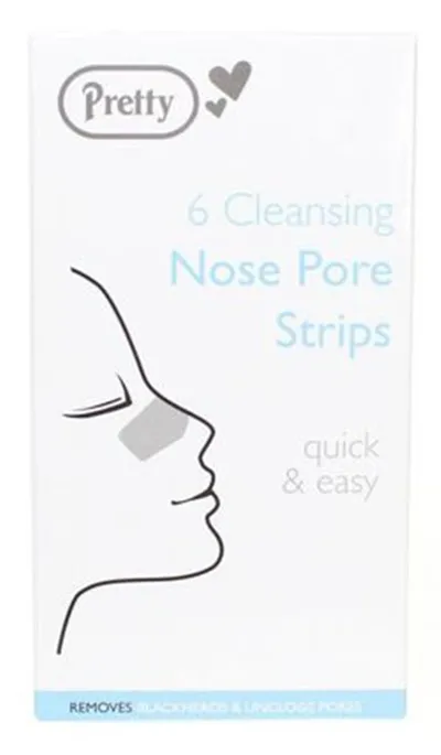 Pretty Cleansing Nose Pore Strips (Oczyszczające płatki na nos)