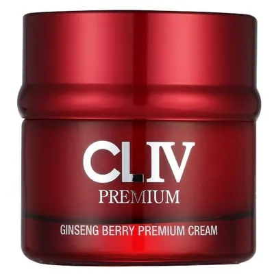 Cliv Premium Ginseng Berry Premium Cream (Odżywczo-ujędrniający krem do twarzy z jagodami żeń-szenia)