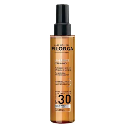 Filorga UV-Bronze Body, Tan Activating Anti-aging Sun Oil SPF 30 (Olejek ochronny wspomagający opalanie)