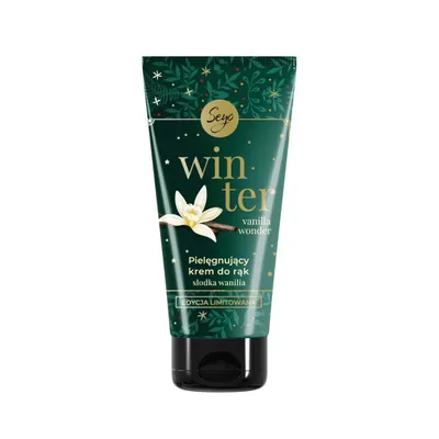 Seyo Winter Vanilla Wonder, Pielęgnujący krem do rąk  `Słodka wanilia`