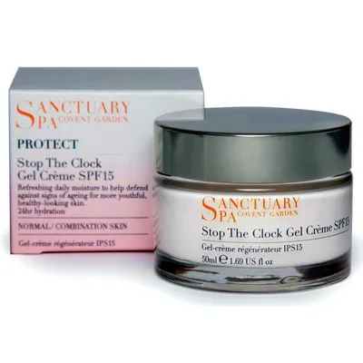 The Sanctuary Protect, Stop The Clock, Whipped Creme SPF15 (Krem nawilżający do cery normalnej i suchej `Zatrzymaj czas`)