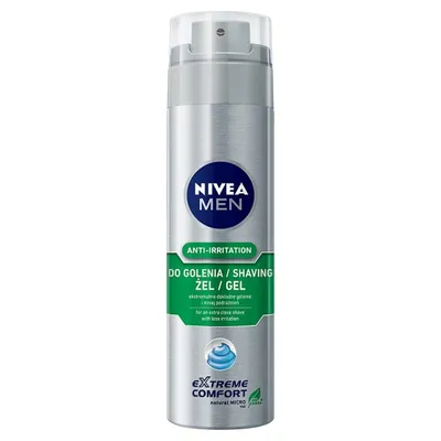 Nivea Men, Extreme Comfort, Żel do golenia