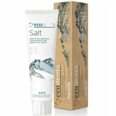 Ecodenta Salt Toothpaste for Sensitive Teeth (Pasta do wrażliwych zębów i dziąseł)