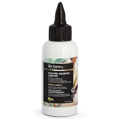 Bio Happy Olio Pre-shampoo Lenitivo (Kojąco-regenerujacy olejek do włosów `Owies i konopie`)