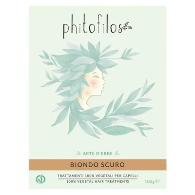 Phitofilos Arte d'Erbe, Biondo Scuro [Dark Blond Colour Blend] (Mieszanka do farbowania na ciemny chłodny blond)