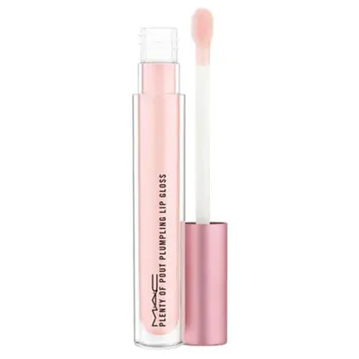 M.A.C. Petal Power, Plenty Of Pout Plumping Lip Gloss (Pomadka w płynie)