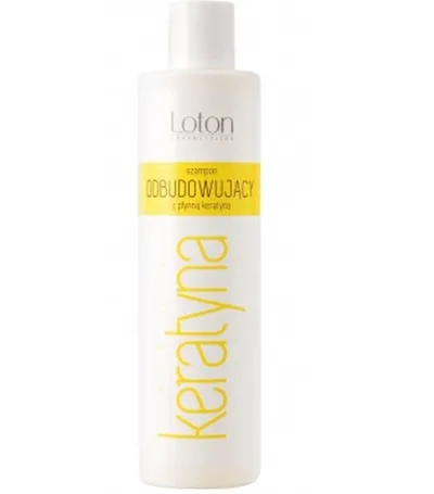 Loton Care & Styling, Keratyna, Szampon odbudowujący z płynną keratyną