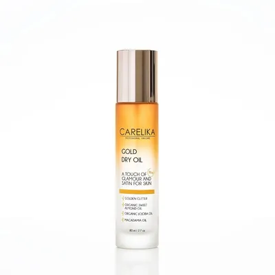 Carelika Gold Dry Oil (Suchy olejek ze złotem do ciała i włosów)