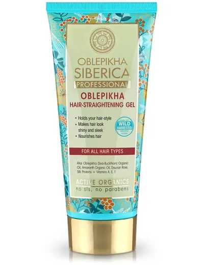 Natura Siberica Professional, Żel rokitnikowy do prostowania włosów