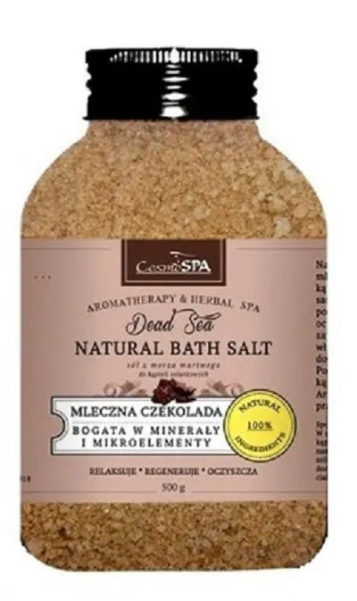 CosmoSPA Mleczna czekolada, Sól do kąpieli