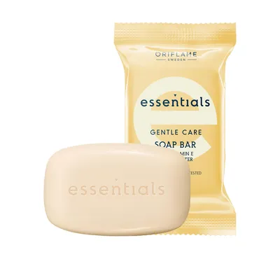Oriflame Essentials, Gentle Care Soap Bar with Vitamin E and Shea Butter (Mydło z witaminą E i masłem shea)