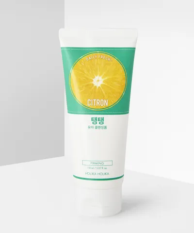 Holika Holika Daily Fresh Citron Firming Cleansing Foam (Oczyszczająca pianka do twarzy z ekstraktem z cytryny)