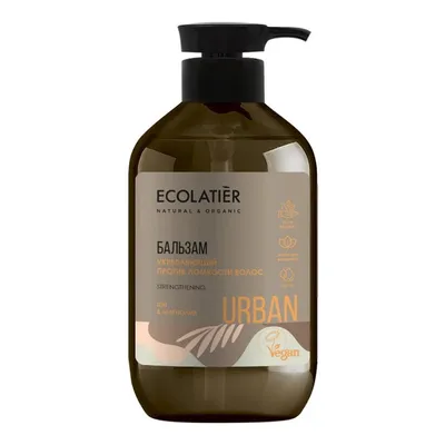 Ecolatier Urban, Wzmacniający balsam do osłabionych włosów `Shea i magnolia `