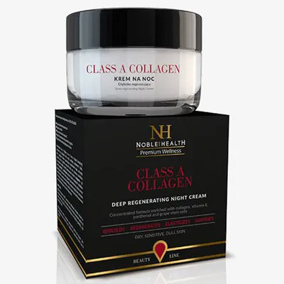 Noble Health Class A Collagen, Głęboko regenerujący krem na noc