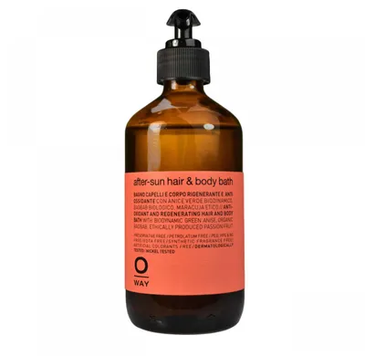 OWAY After-sun Hair & Body Bath (Antyoksydacyjna i regenerująca kąpiel do włosów i ciała)
