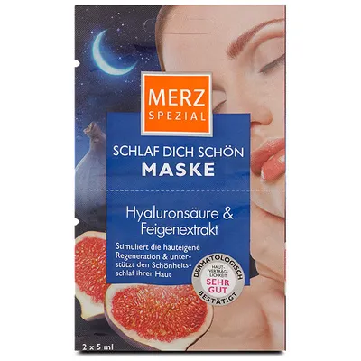 Merz Schlaf Dich Schön, Hyaluronsäure & Feigenextrakt Maske (Maska do twarzy na noc)