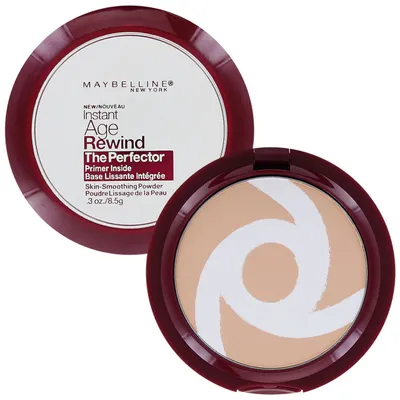 Maybelline New York Instant Age Rewind, The Perfector Primer Inside Smoothing Powder (Perfekcyjny puder z primerem dla dojrzałej skóry)