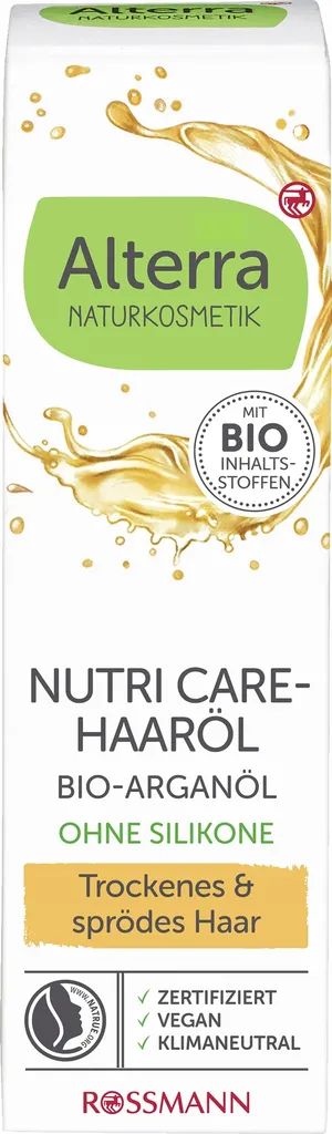 Alterra Nutri Care Haarol (Olejek do włosów `Olej arganowy`)