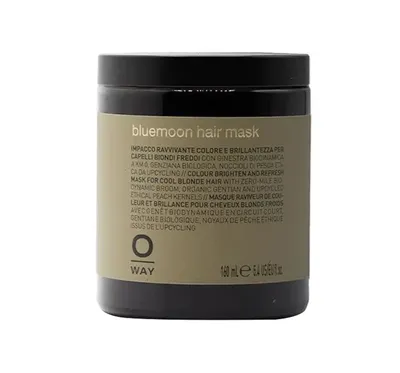 OWAY Blondeway, Bluemoon, Hair Mask (Maska do włosów rozjaśnianych neutralizująca żółte refleksy)