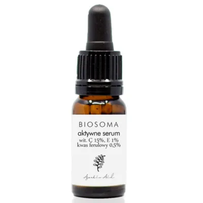 Biosoma Aktywne serum C15%, E1%, kwas ferulowy 0,5%