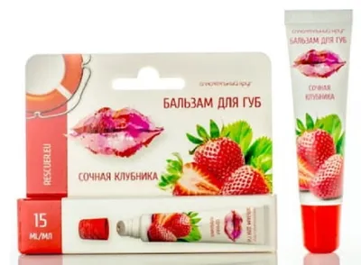 Dr. Retter Paramedic, Lip Balm Strawberry (Balsam do ust truskawka)