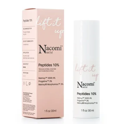 Nacomi Next Lvl, Lift it up Peptides 10% Serum (Liftingujące serum)