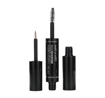 Wet n Wild Brow Maximizer, Powder + Gel Duo (Duo żel i puder do brwi)