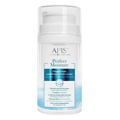 Apis Perfect Moisture, Długotrwale nawilżający krem na noc