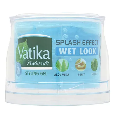 Dabur Vatika, Naturals Splash Effect Styling Gel Wet Look (Żel do włosów)