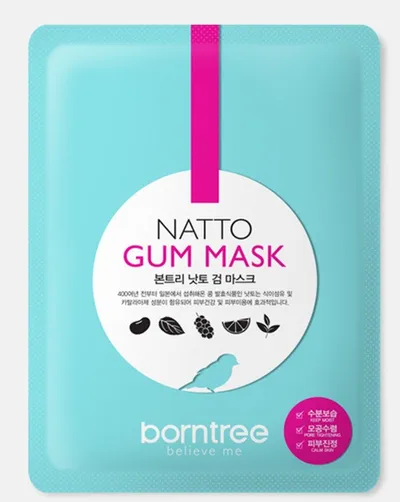 Borntree Natto Gum Mask (Maseczka w płachcie)
