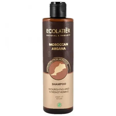 Ecolatier Morrocan Argana, Shampoo Nutrition & Strengthening (Szampon do włosów odżywczo-wzmacniający)