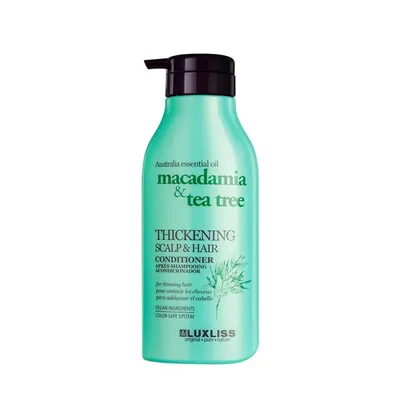 Luxliss Macadamia & Tea Tree, Thickening Scalp & Hair Conditioner (Odżywka do włosów)